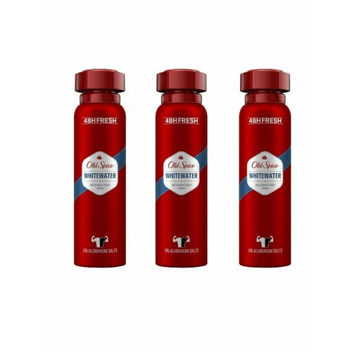 дезодорант антиперспирант спрей old spice whitewater 250 мл Комплект 3 шт. Old Spice Whitewater Дезодорант спрей мужской, 3 шт. по 150 мл.