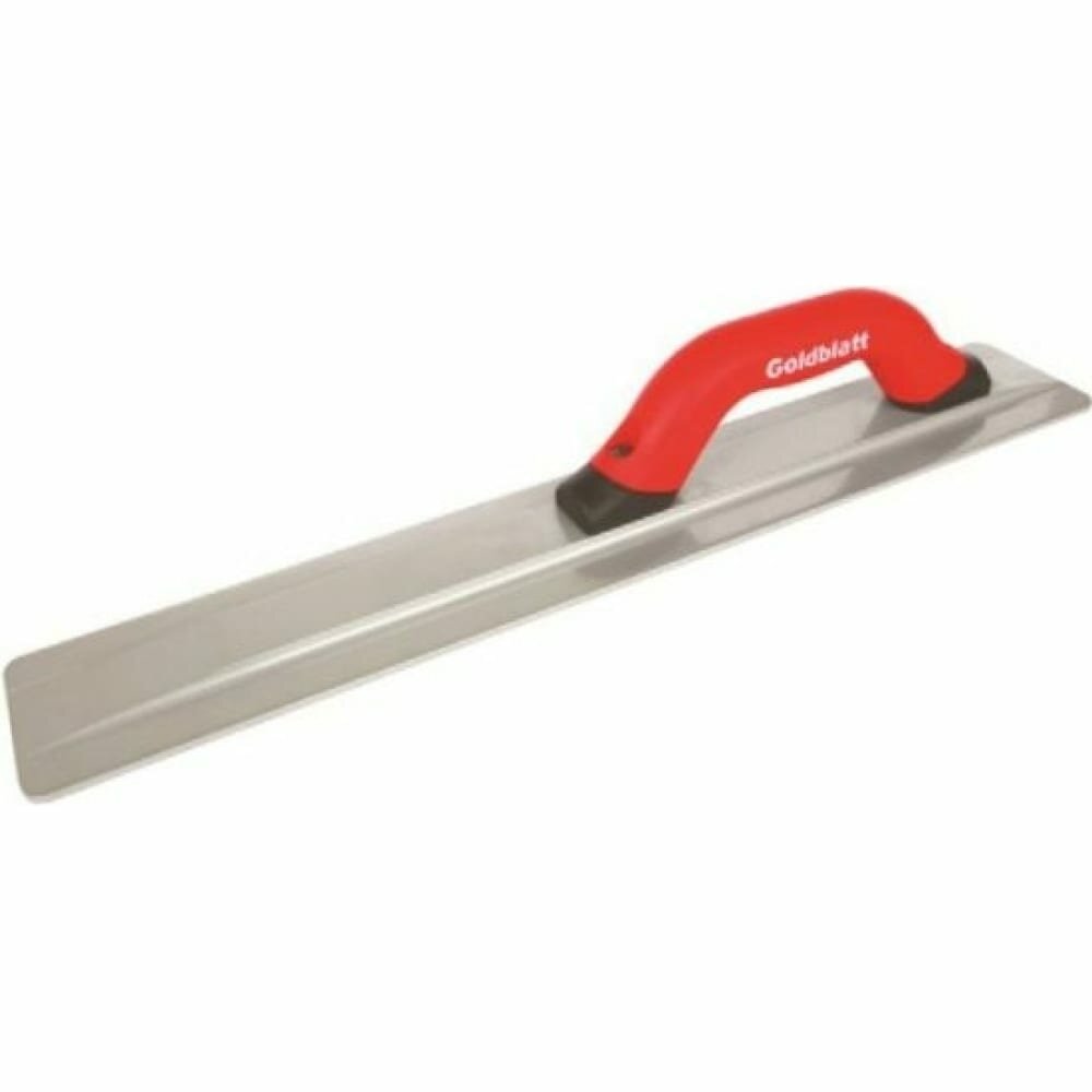 Кельма овальная GOLDBLATT G06147, магниевый сплав, мягкая ручка, 600x82 мм — фото 1