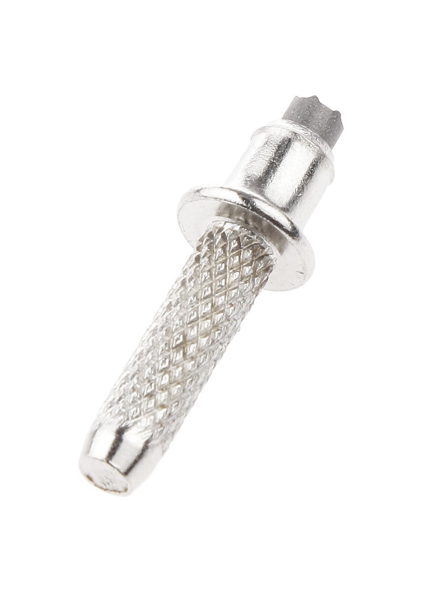 Наконечники PALKIPALKI, для палок скандинавской ходьбы и для треккинговых палок, победитовые, серебристые, 2 шт. — фото 1