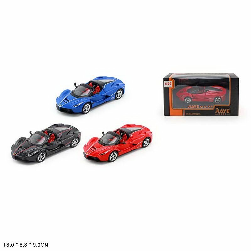 Металлическая инерционная машинка — фото 1