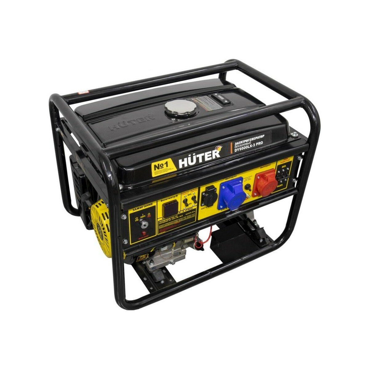 Генератор бензиновый HUTER DY 9500 LX-3 PRO