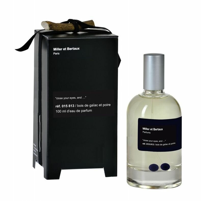 Miller et bertaux close your eyes, and ./bois de gaiac et poire edp 100 ml - парфюмерная вода