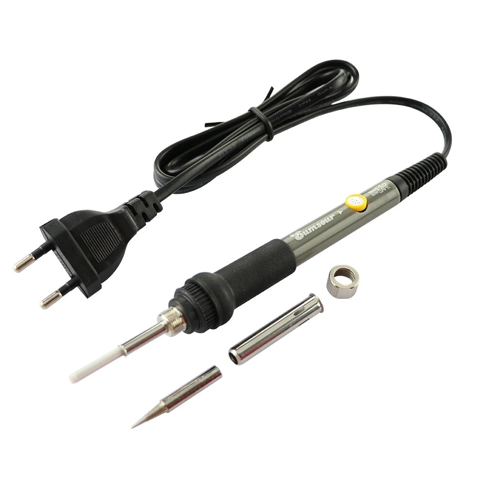 Изображение SumSour Паяльник 60 Вт, Gray EU Plug