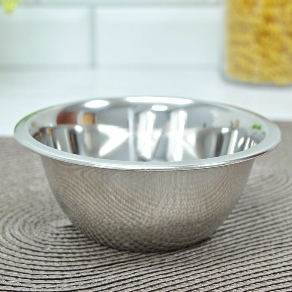 GAURAV UDYOG Миска нерж 16см глуб HE4002 16