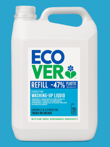 Изображение товара Жидкое средство для мытья посуды Ecover с экстрактом Ромашки экоконцентрат 5 литров