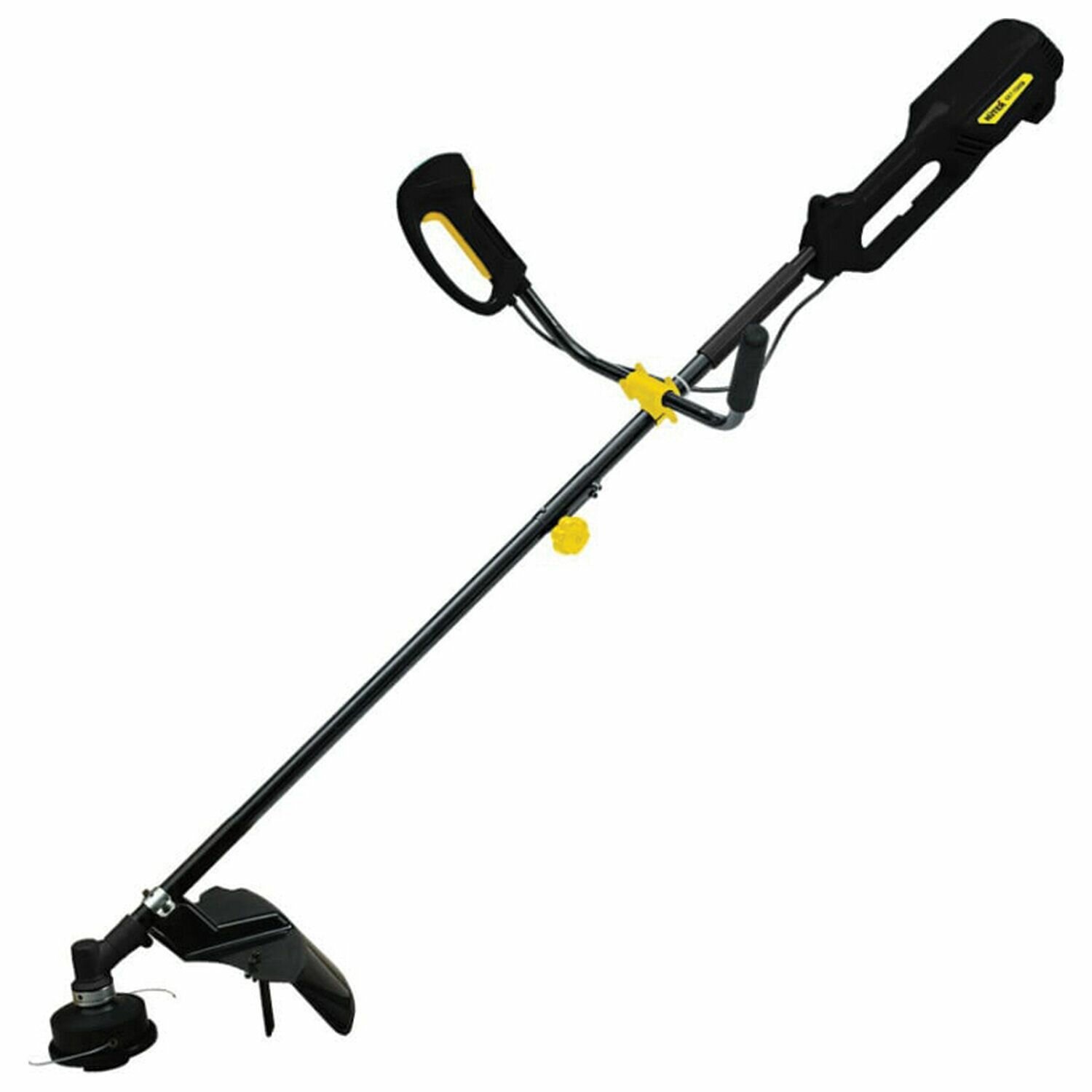 Триммер HUTER электрический, GET-1500B, 1500 Вт, 8000 оборотов в минуту, ширина скашивания 42 см