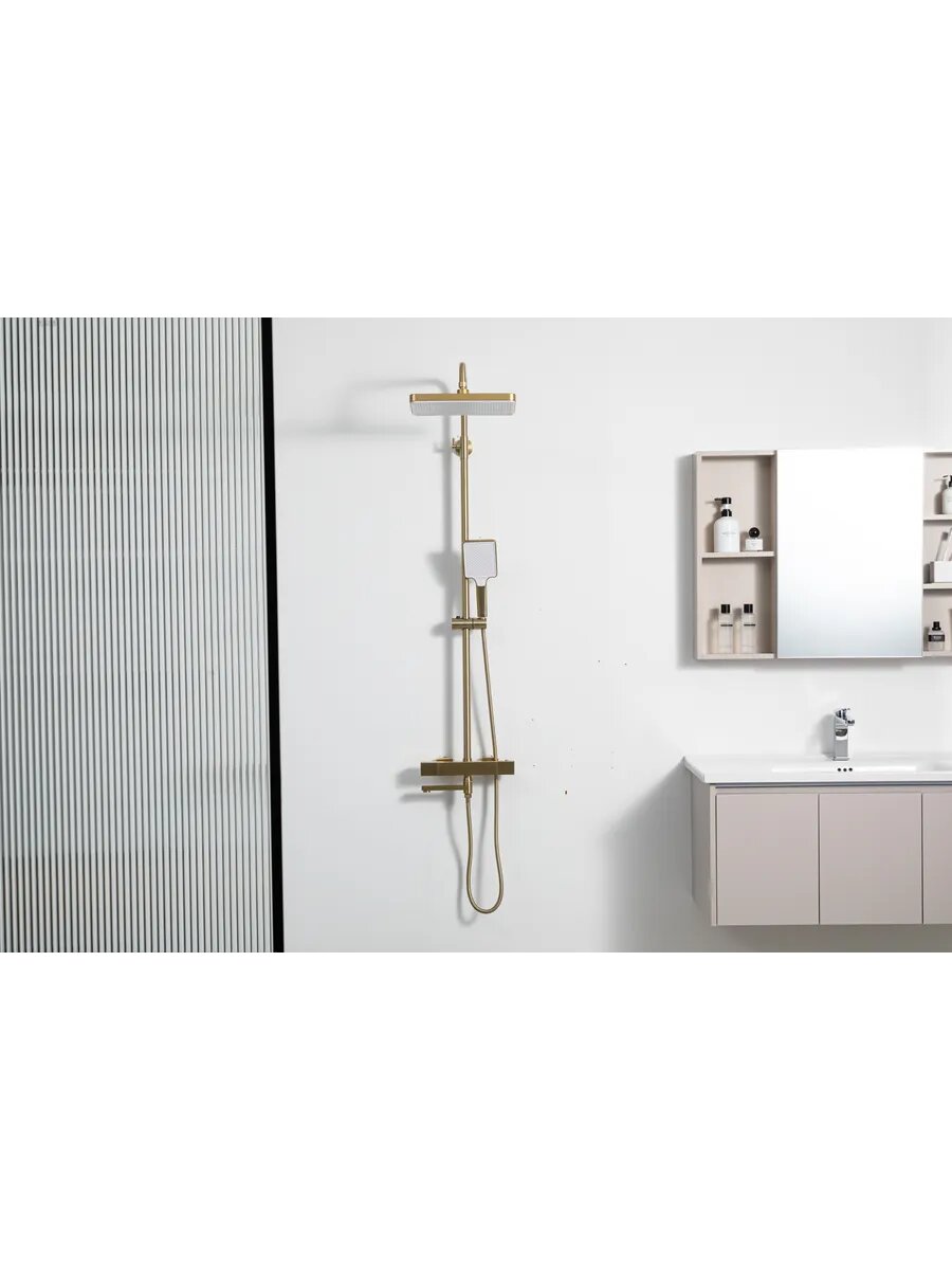 Душевая система с термостатом Frap F24007-3 — фото 1