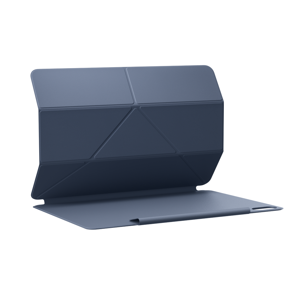 Чехол-фолио ONEPLUS Pad 3 Folio Case, для планшета, функция подставки, голубой — фото 1