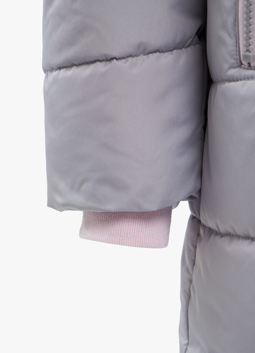 Пуховик Funday VJG571F16-95, размер 146, серый — фото 1