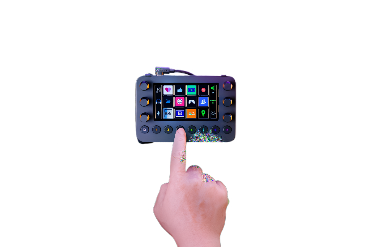 Контроллер для стриминга проводной Razer Stream Controller, черный