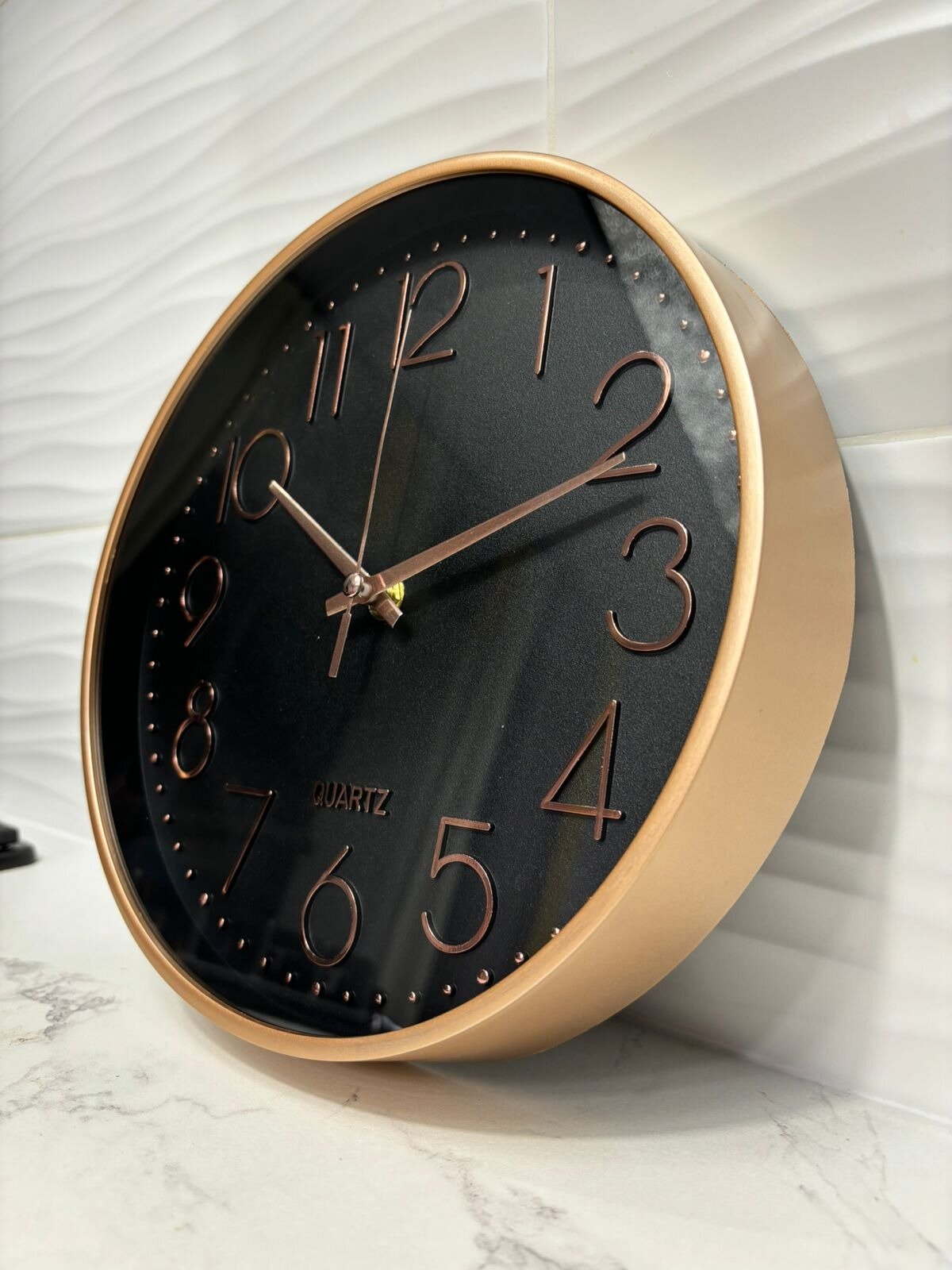 Часы настенные бесшумные интерьерные для дома кухни офиса детской спальни