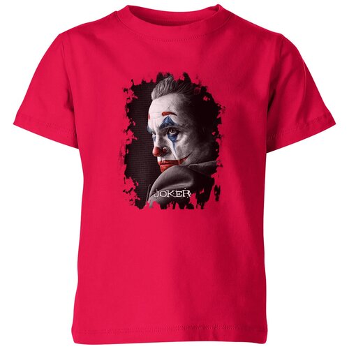 Футболка Us Basic, размер 4, розовый мужская футболка джокер joker надпись клоун лицо xl красный
