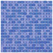 Мозаика Alma NB-BL562 из глянцевого цветного стекла размер 29.5х29.5 см чип 15x15 мм толщ. 4 мм площадь 0.087 м2 на бумаге