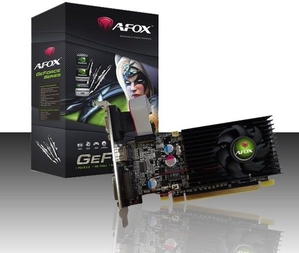 Видеокарта PCI-E Afox 1GB DDR2 64bit 40nm 459/400MHz DVI/HDM/D-SubI RTL - фото №8