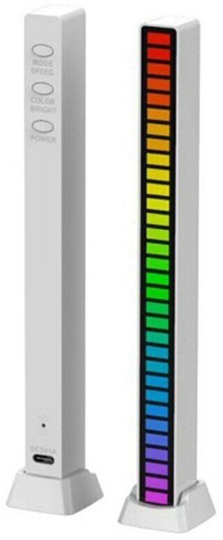 Светодиодная подсветка для музыки Flash Unit RGB D08, черная