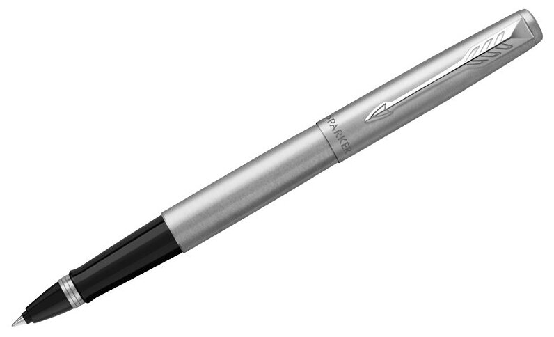 Ручка-роллер Parker (Паркер) Jotter Core T61 Stainless Steel CT M F.BLK