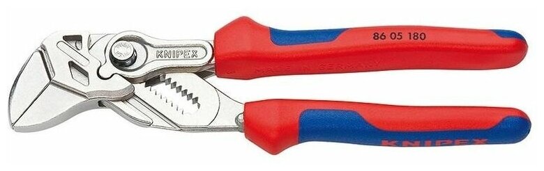 Сантехнические клещи Knipex 86 05 180 180 мм