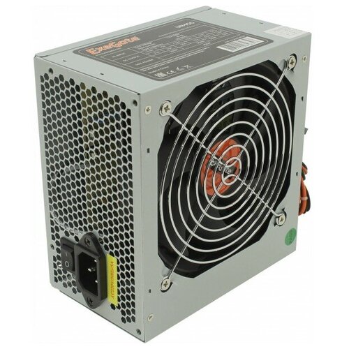 Блок питания 450W ExeGate UN450 ATX PC 12cm fan 24p4p 68p PCI-E 3SATA 2IDE FDD кабель 220V в комплекте 229000₽