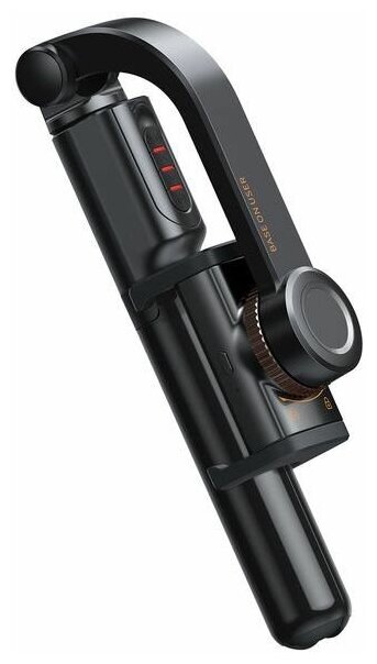 Монопод-штатив Baseus Lovely Uniaxial Folding Stand Selfie Stabilizer Uniaxial Bluetooth (SULH-01) со стабилизатором и пультом (black)