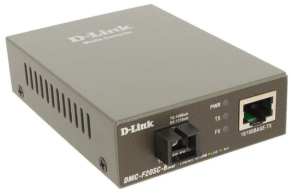 Медиаконвертер D-Link DMC-F20SC-BXD/A1