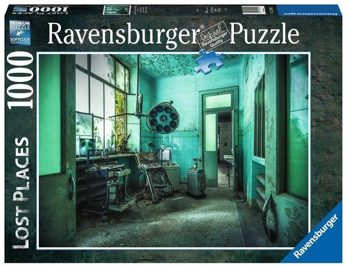 Пазл Ravensburger 1000 деталей: Затерянные места. Сумасшедший дом