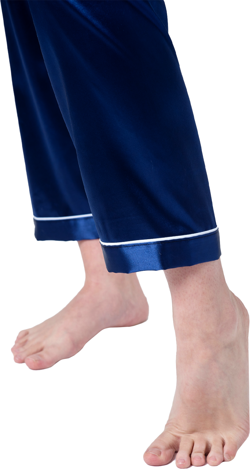 Пижама женская со штанами и шортами, 7 предметов для сна размер S - фотография № 6