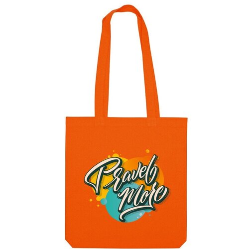 фото Сумка шоппер us basic, оранжевый