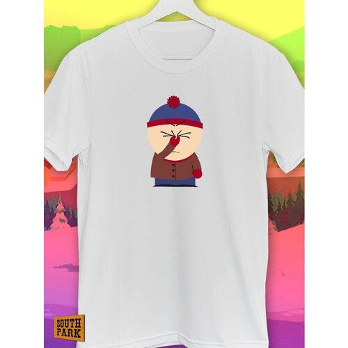 фото Футболка hilari, размер 50, черный, белый