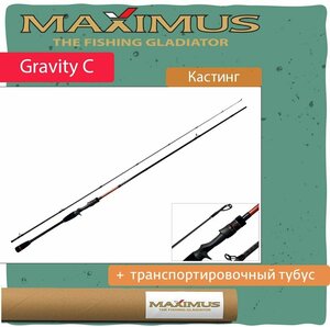 Спиннинг для рыбалки (кастинговый) Maximus GRAVITY C 25H 2,5m 30-70g (MJSCG25H)
