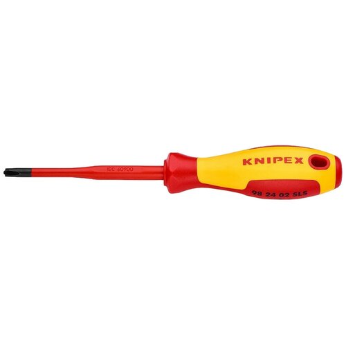 Отвертка прямой / крестообразный наконечник Knipex KN-982402SLS