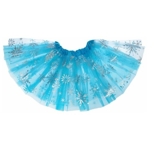 фото Карнавальная юбка страна карнавалия "снежинки", двухслойная (2326719)