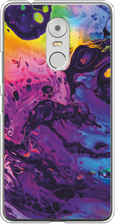 Силиконовый чехол на Lenovo K6 Note / Леново К6 Нот ACID fluid