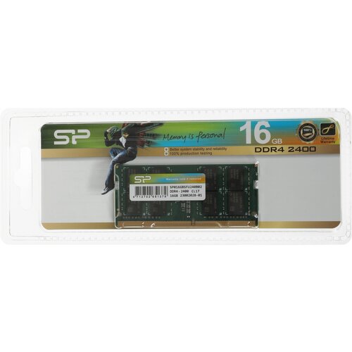 память ddr4 8gb 3200mhz kingmax km sd4 3200 8gs rtl cl17 so dimm 260 pin 1 2в dual rank Оперативная память Silicon Power 16 ГБ DDR4 2400 МГц SODIMM CL17