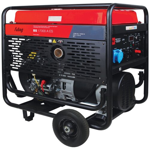 бензиновый генератор fubag bs 3500 duplex 8641453 2800 вт Бензиновый генератор Fubag BS 17000 A ES, (17000 Вт)