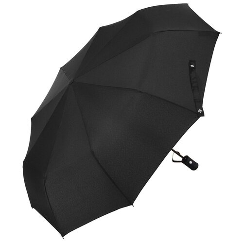 Мужской складной зонт monsoon umbrella полуавтомат 3012N/черный