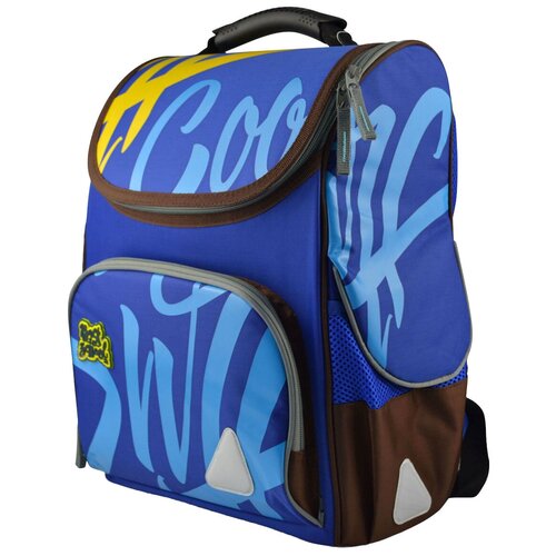 BG Рюкзак-ранец Compact Modern Back to school SBM 4265, синий биджи а4ск32 1324 альбом для рисования палитра 32 л биджи