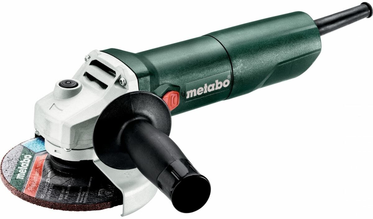 УШМ Metabo W 650-125, 650 Вт, 125 мм, без аккумулятора