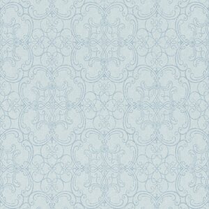 Обои Rasch Textil Alliage 0.53 x 10.05 297729 на флизелиновой основе, цвет голубой