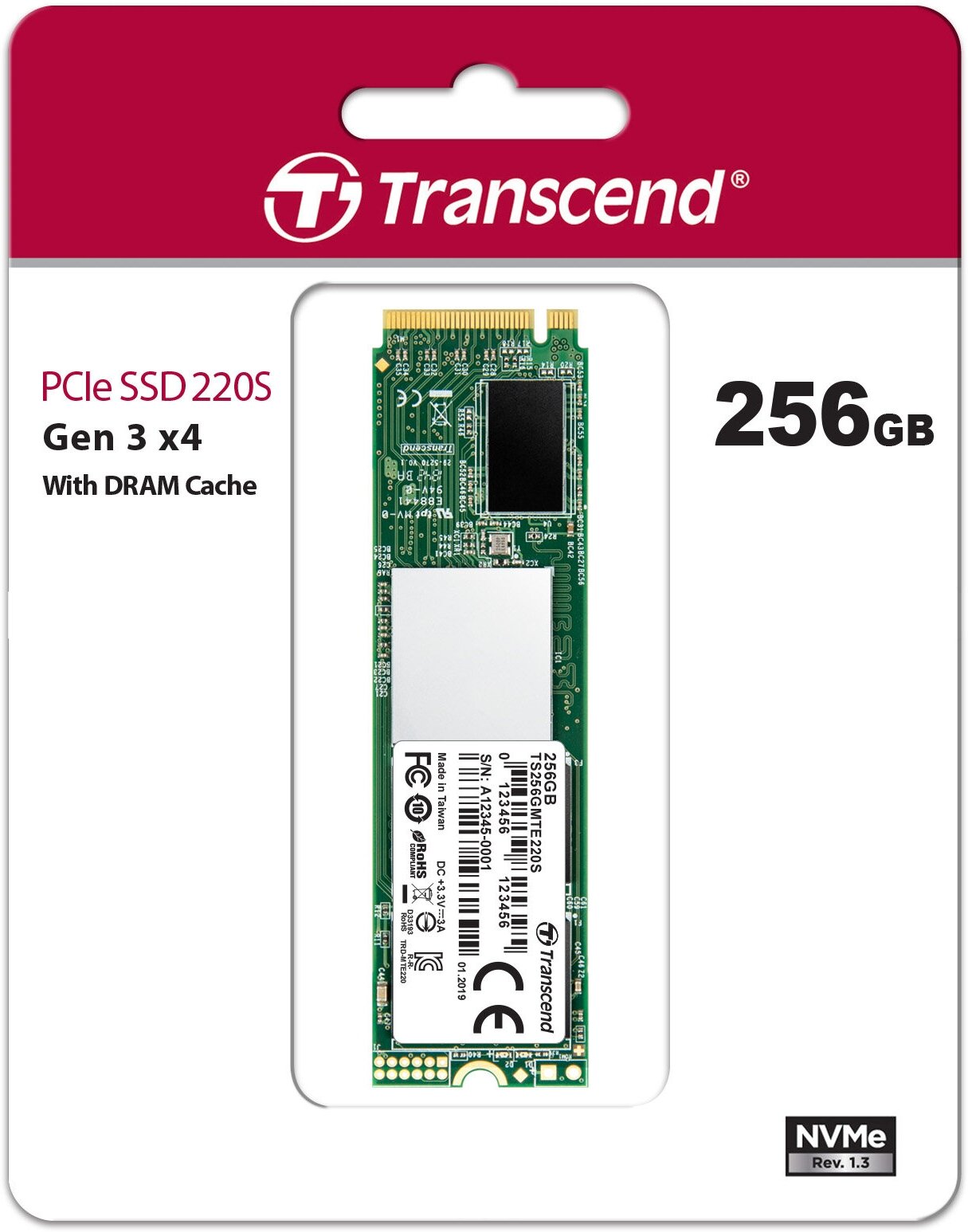 Твердотельный накопитель Transcend M.2 TS256GMTE220S - фотография № 12