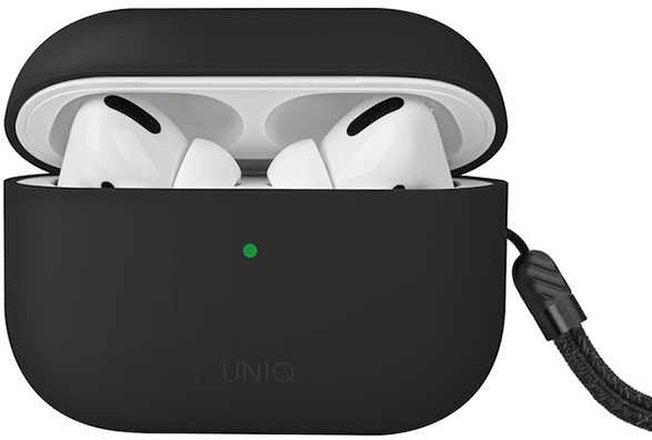 Uniq для Airpods Pro 2 чехол LINO Liquid silicone Grey