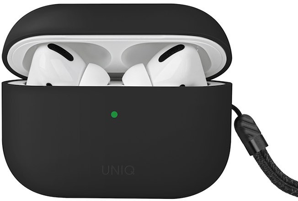 Чехол Uniq для Airpods Pro 2 LINO Liquid silicone Grey