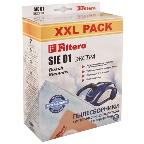 Мешки-пылесборники Filtero SIE 01 XXL Pack Экстра