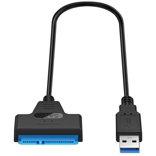 Адаптер/переходник/кабель с USB 3.0 на SATA III для HDD/SSD (жесткого диска) адаптер переходник кабель с usb 3 0 на sata iii для hdd ssd жесткого диска