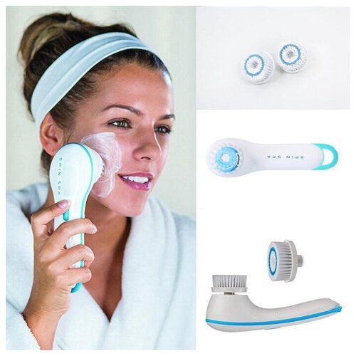 Электрическая щеточка для лица Spin spa Cleansing Facial Brush
