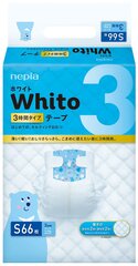 NEPIA Whito подгузникиS размер (4-8 кг)тип: 3 часа 66шт/уп