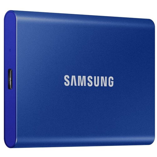 SSD SAMSUNG Твердотельный накопитель Samsung Samsung SSD 500GB T7 Touch USB Type-C RW 10001050MBs Blue 12790₽
