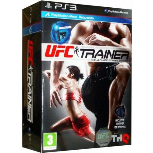 UFC Personal Trainer: The Ultimate Fitness System + Ножной ремешок [PS3, английская версия] игра для playstation 3 ufc personal trainer the ultimate fitness system русская инструкция ножной ремень