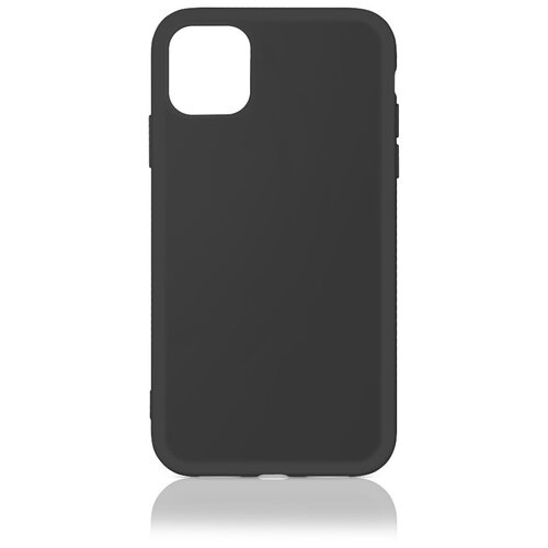 DF DF-iOriginal-02-(black) Силиконовый чехол с микрофиброй для iPhone 11 Pro (black)