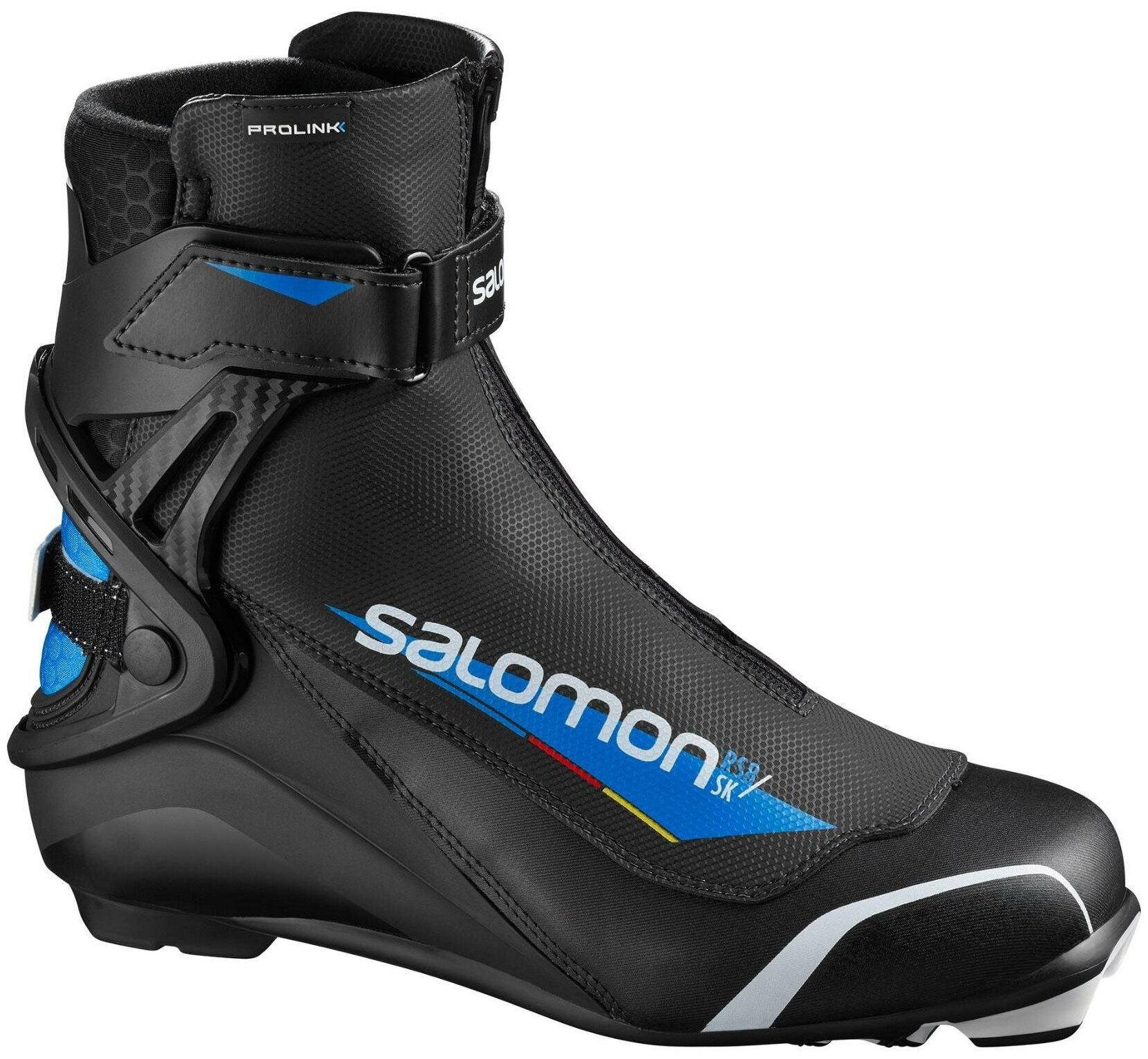 Лыжные ботинки Salomon RS8 Prolink 408416 NNN (черный/синий/белый) 2019-2020 39 EU