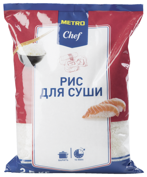 MC РИС для суши 2.5КГ - METRO CHEF